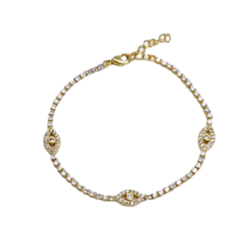 Awakened Tennis Chain Bracelet