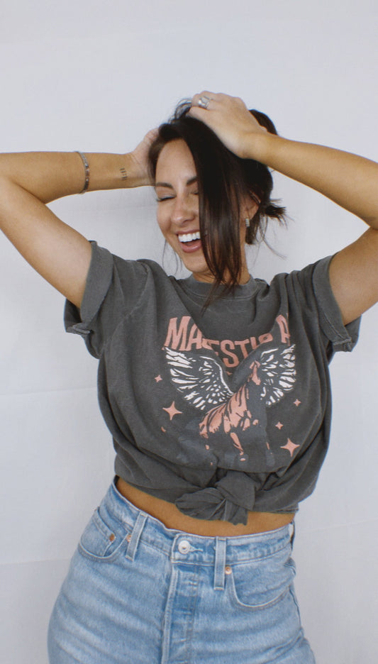 Magestic Charcoal Tee