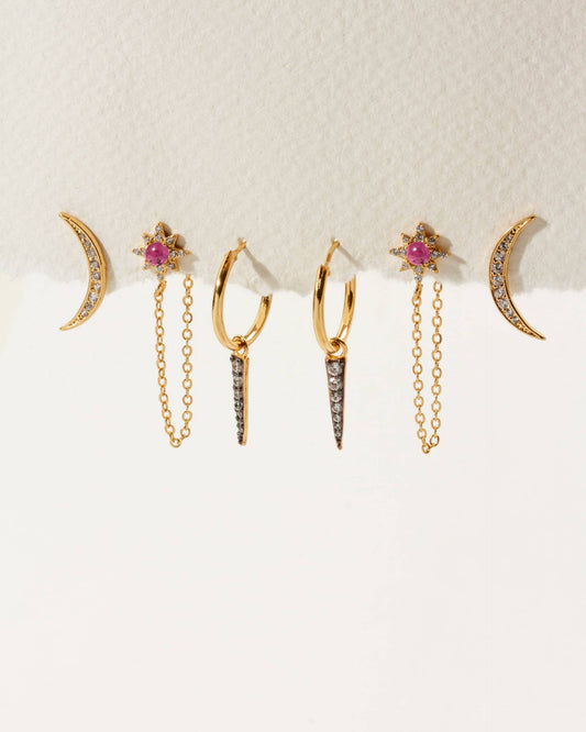 Her Frequency Earring Set