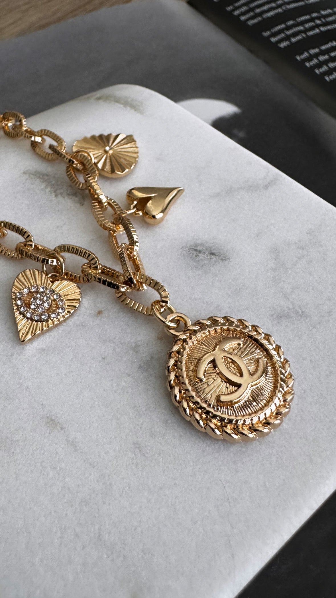 Audrey Luxe Charm Necklace