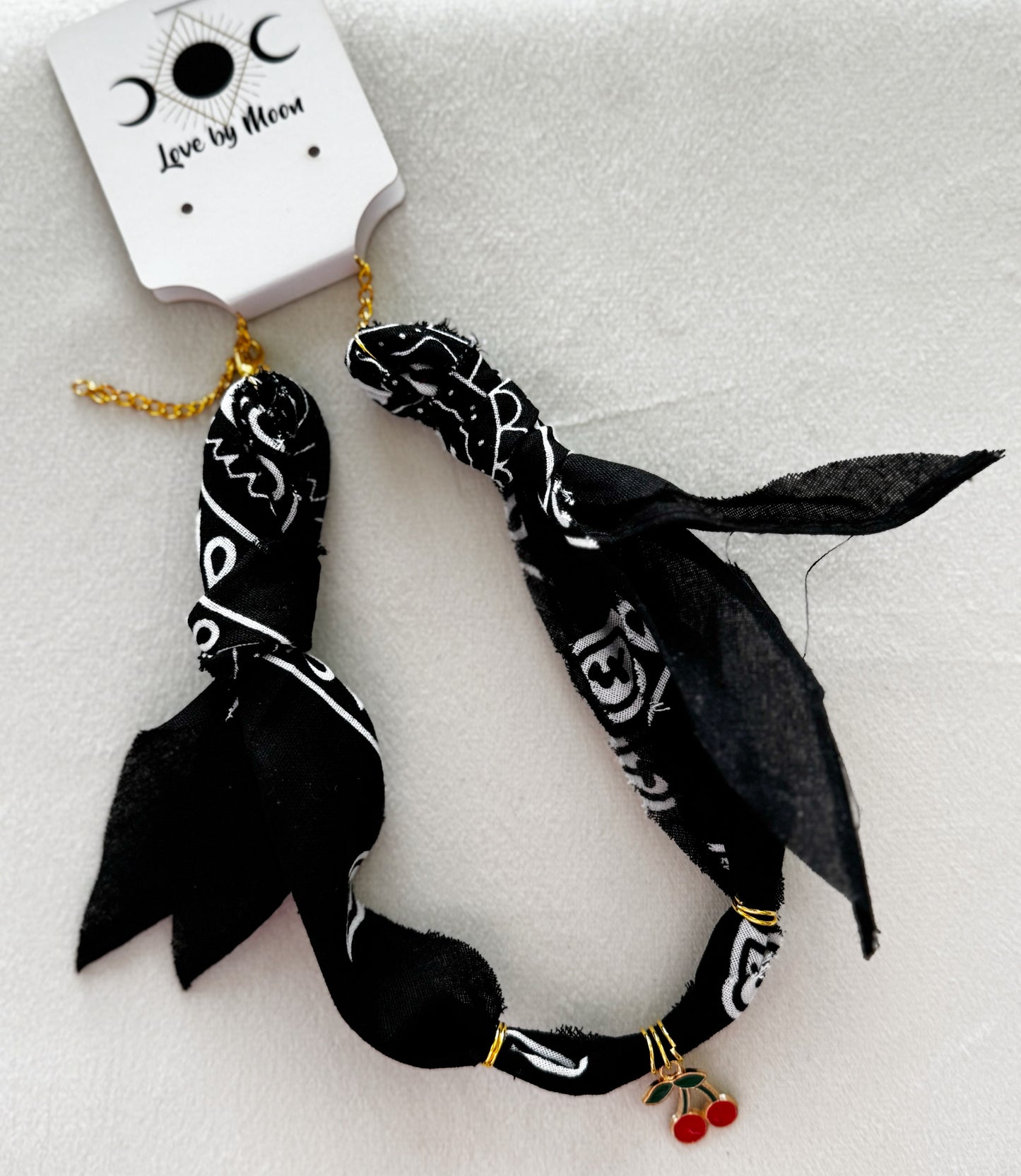 Bandanna Charm Necklace