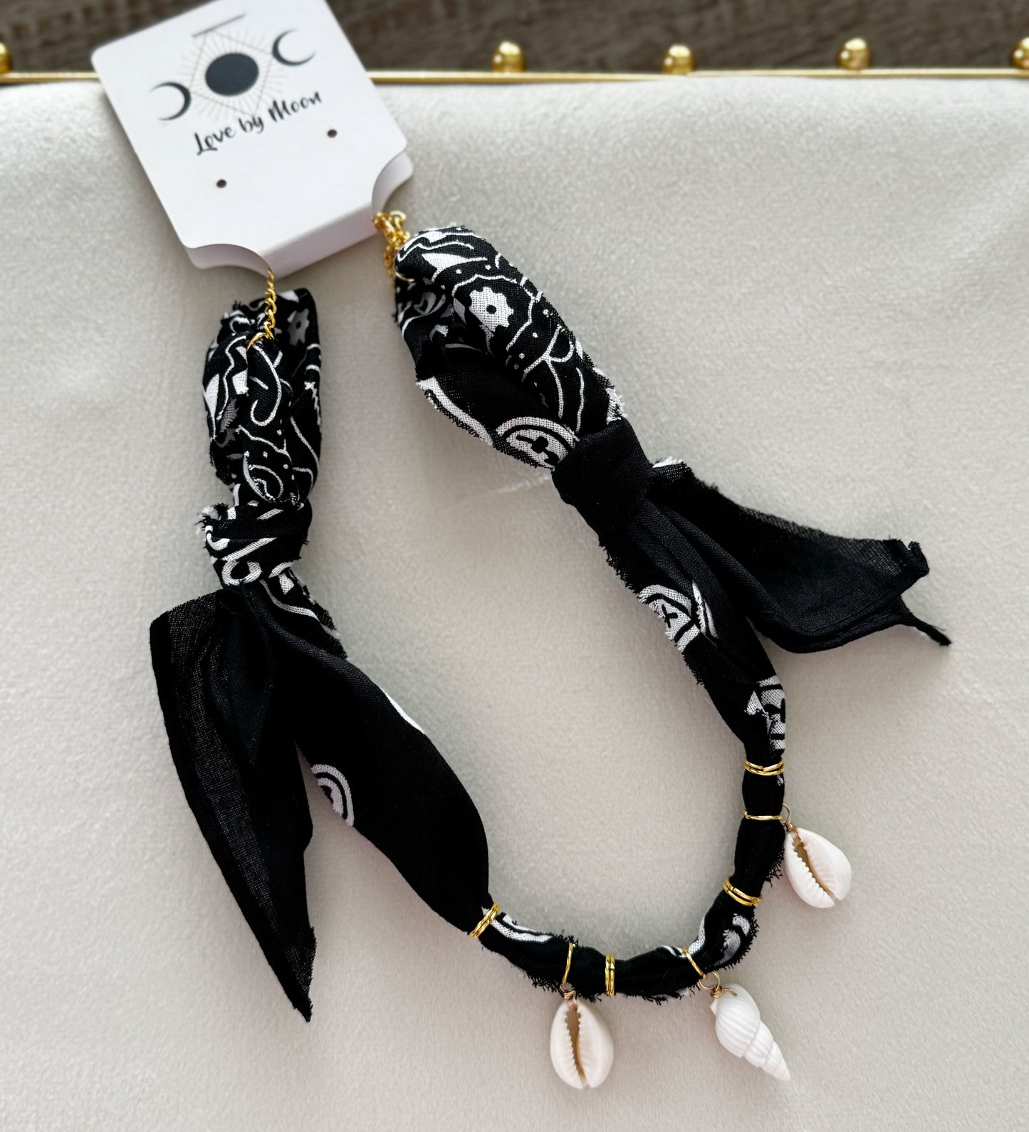 Bandanna Charm Necklace