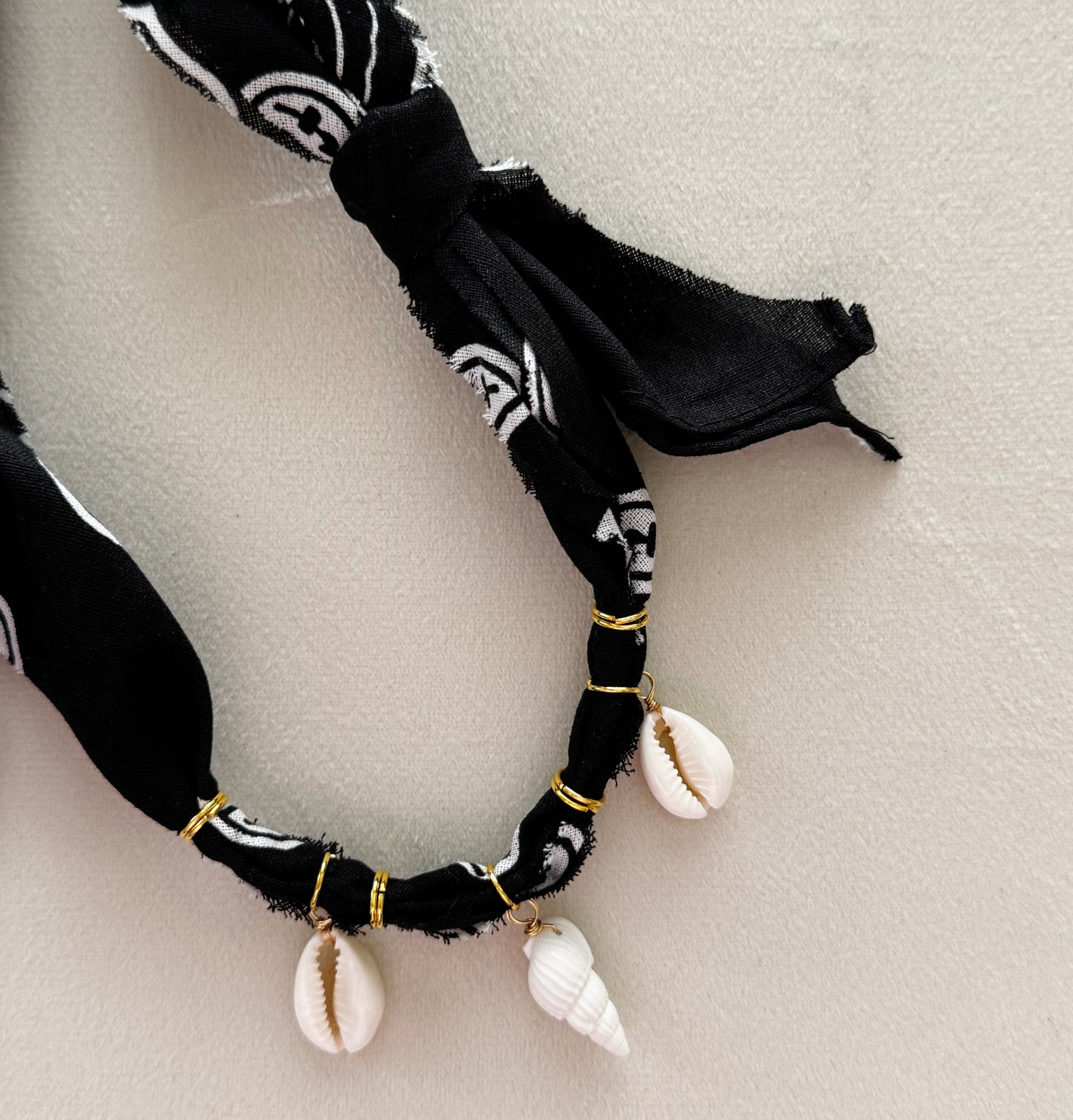 Bandanna Charm Necklace