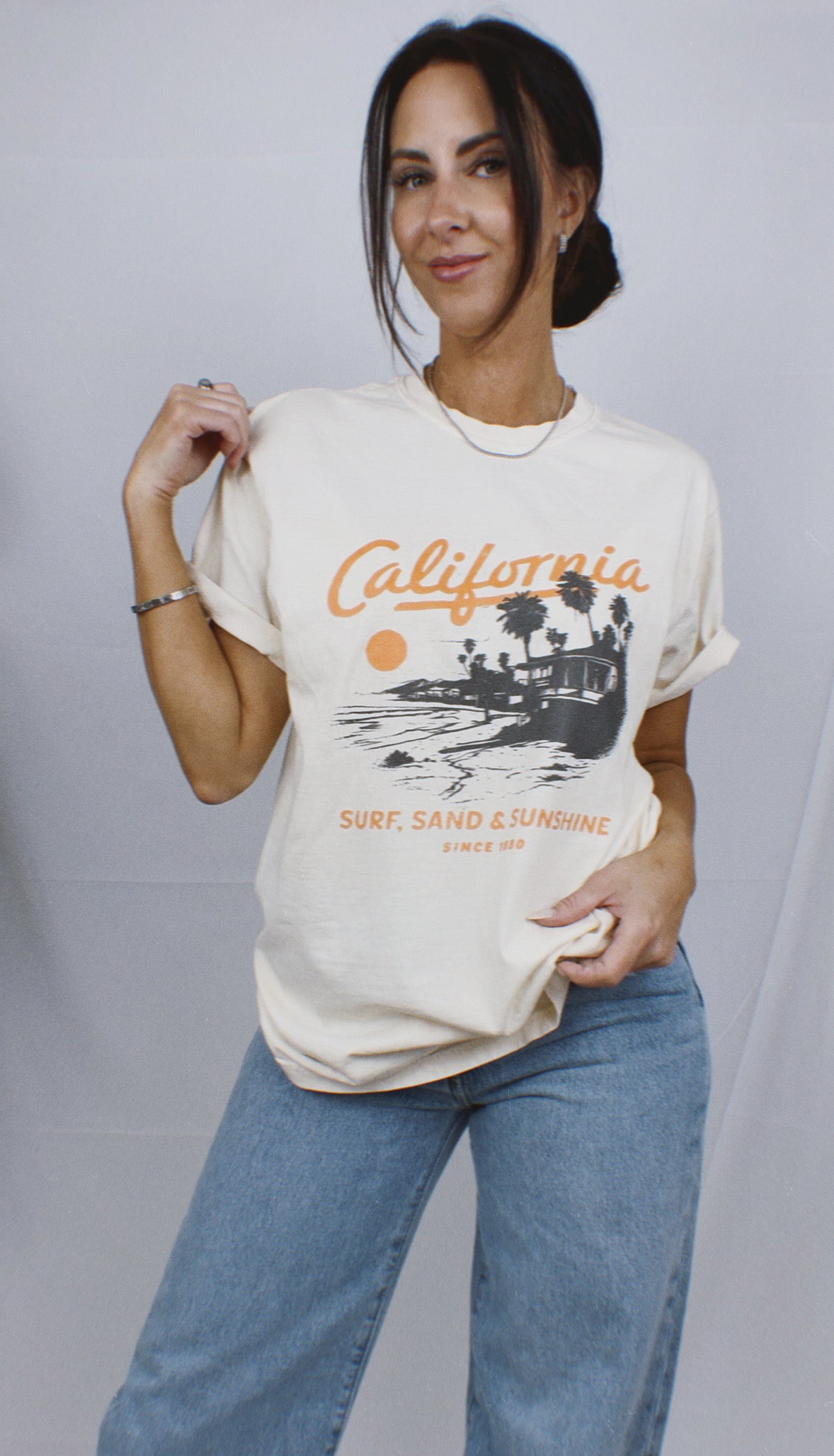 Ivory California Surf Tee