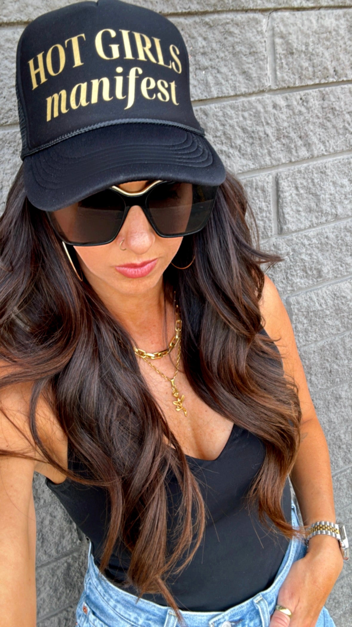 Hot Girls Manifest Trucker Hat