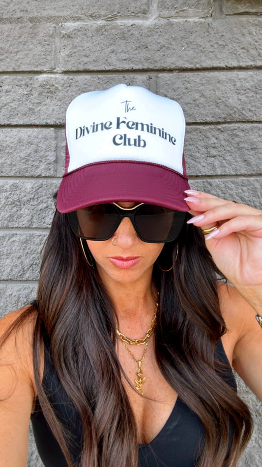Divine Feminine Club Trucker Hat