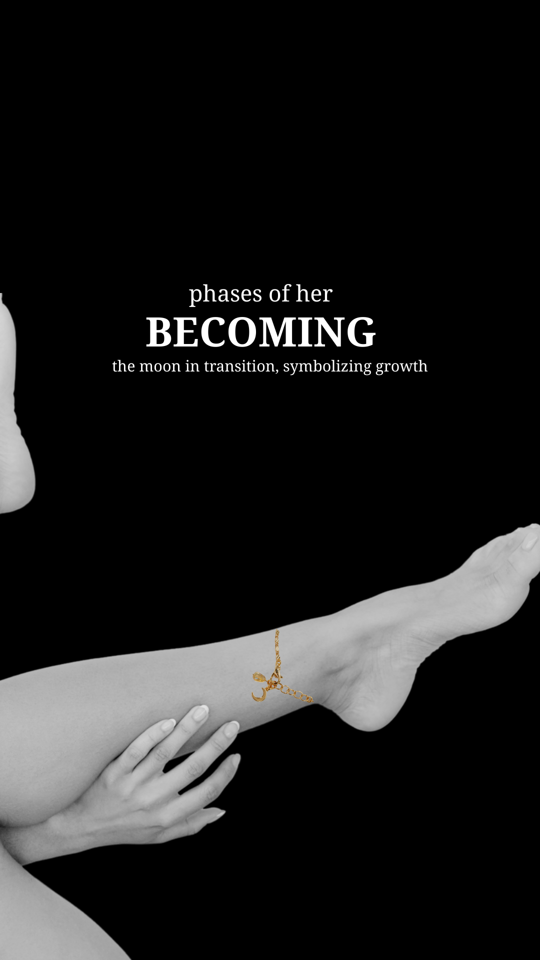 Opalescent Becoming Anklet