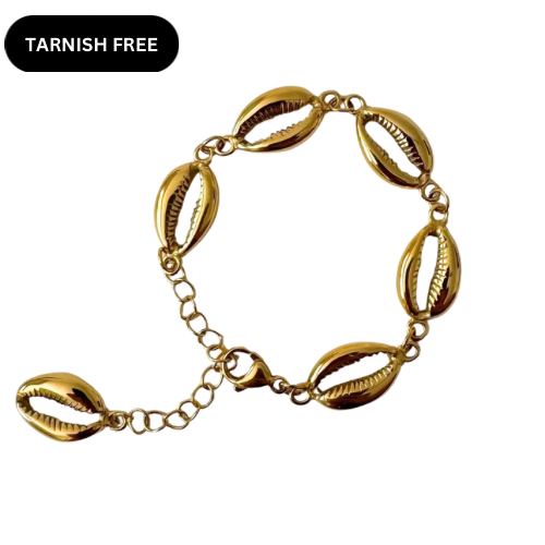 Gold Shell Bracelet