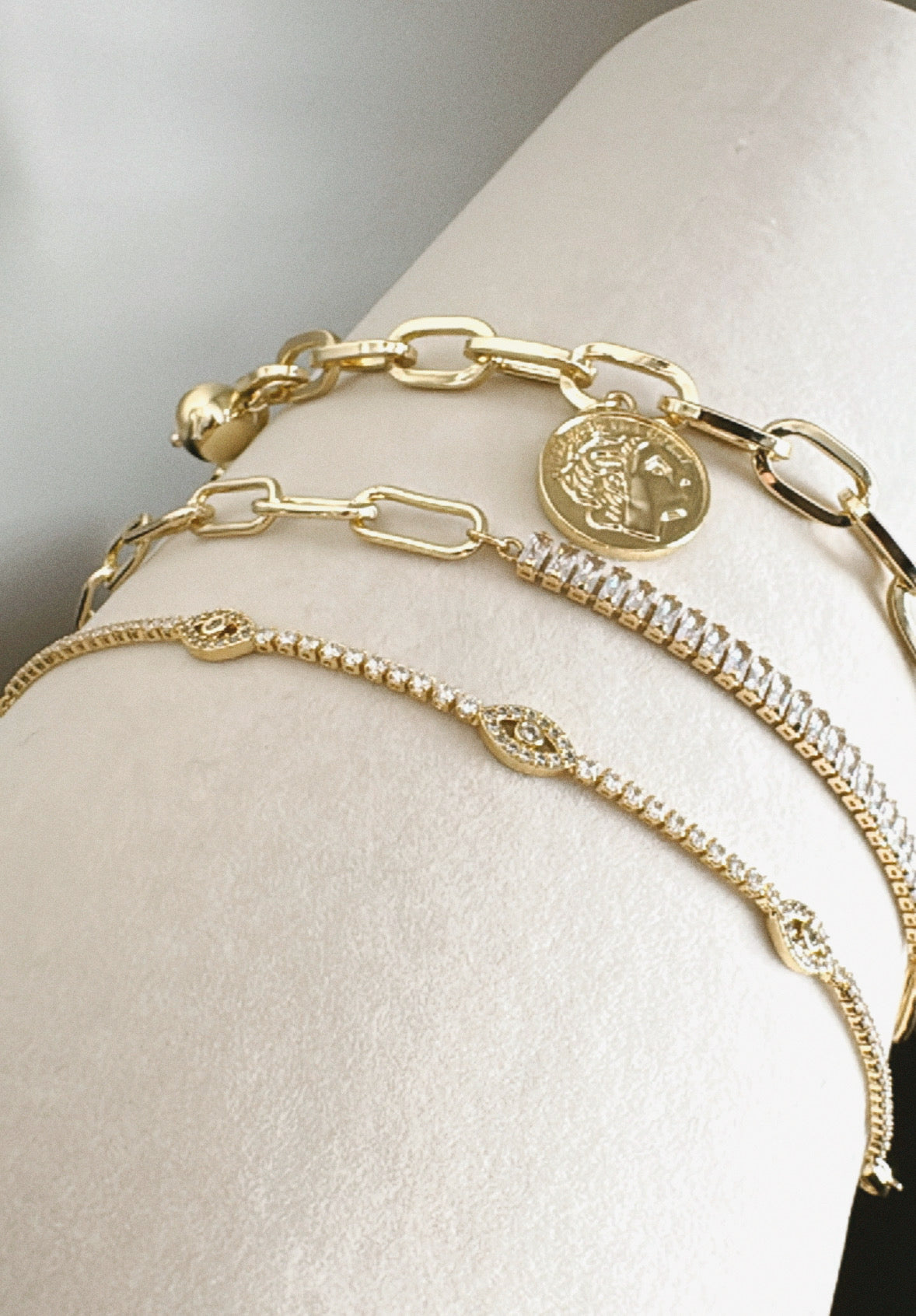 Awakened Tennis Chain Bracelet