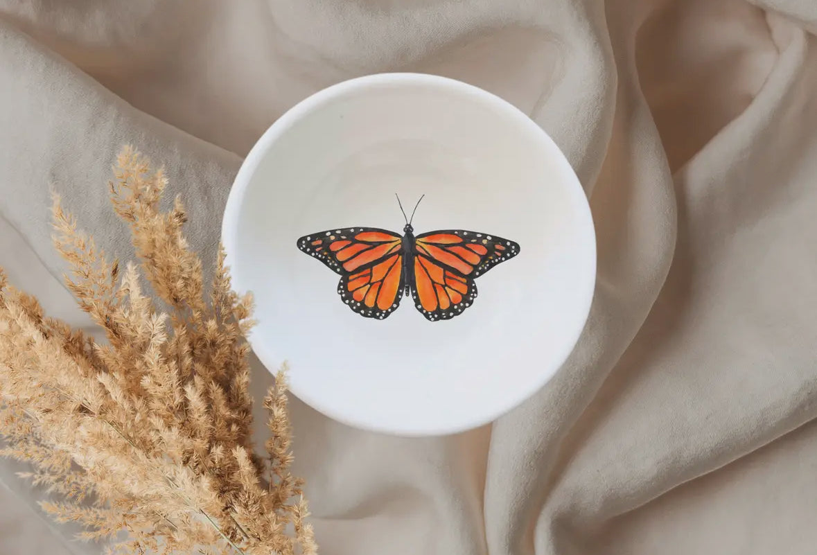 Butterfly Jewelry Trinket Dish