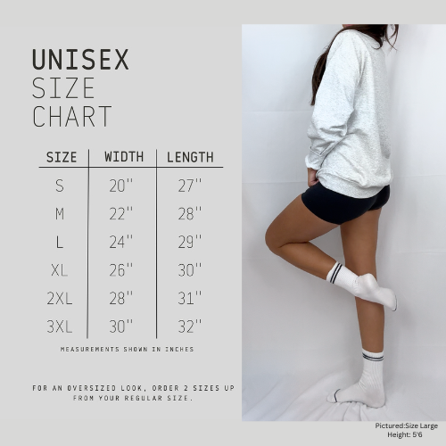 Grey Main Character Energy Sweatshirt