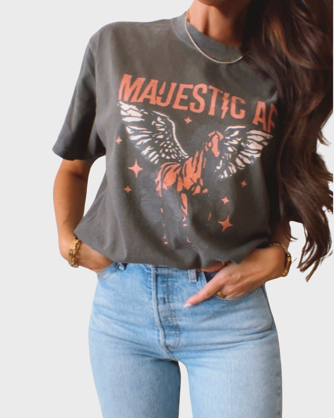 Magestic Charcoal Tee