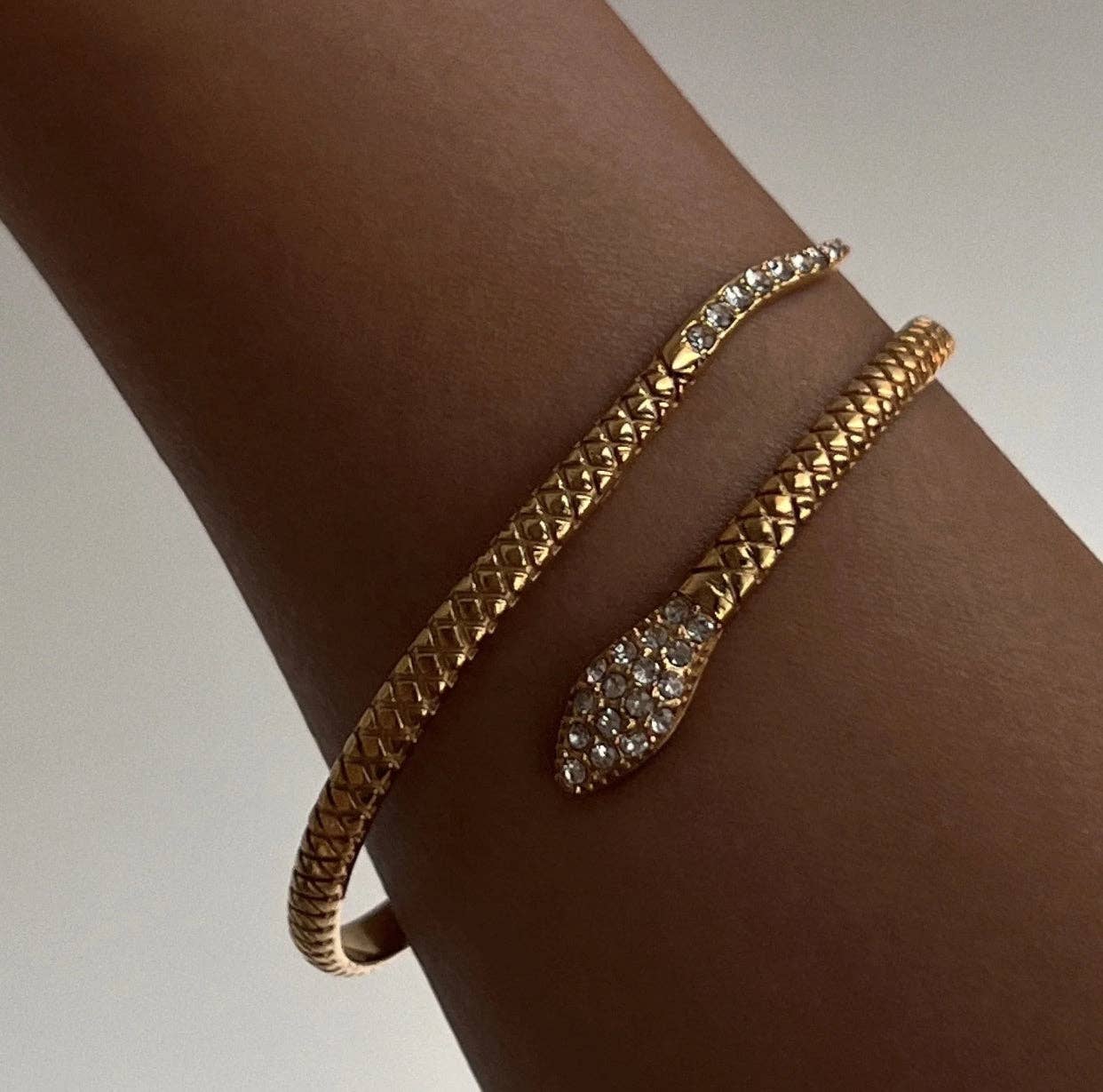 Serpent Cuff Bracelet