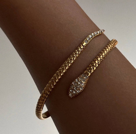 Serpent Cuff Bracelet