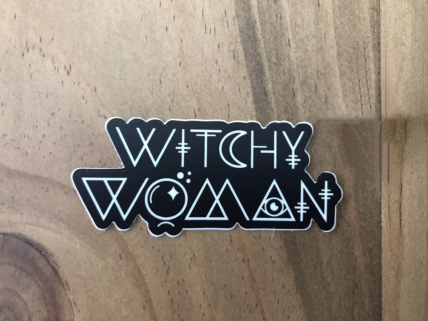 Witchy Woman Sticker, Vinyl Sticker, Decal, Waterproof Decal, Sticker, Decal, Sticker, Moon Vinyl Decal, Moon Waterproof Sticker, Witch