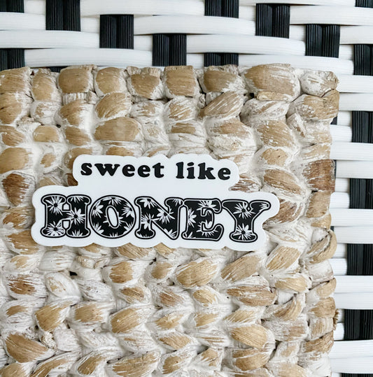 Sweet As Honey Waterproof Decal