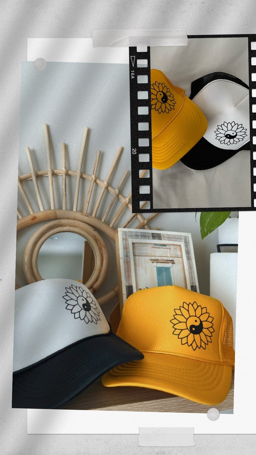 Sunflower Trucker Hat