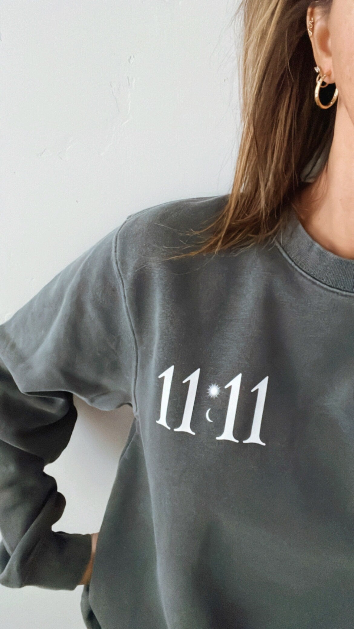 1111 Sweatshirt Charcoal