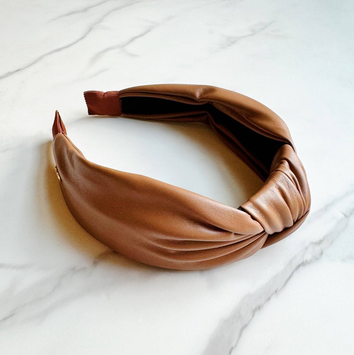 Better In Leather Knotted Headband