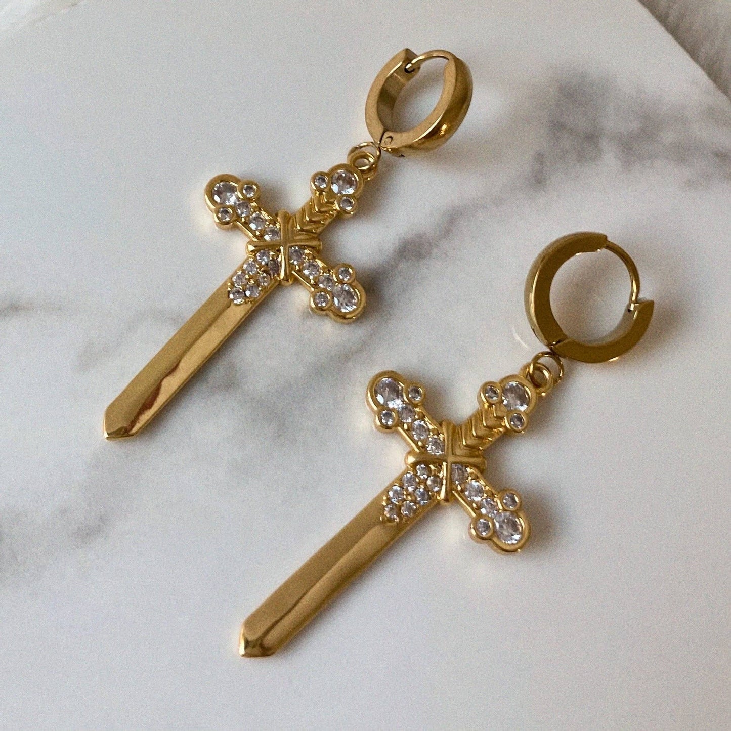 Sword of Protection Hoops