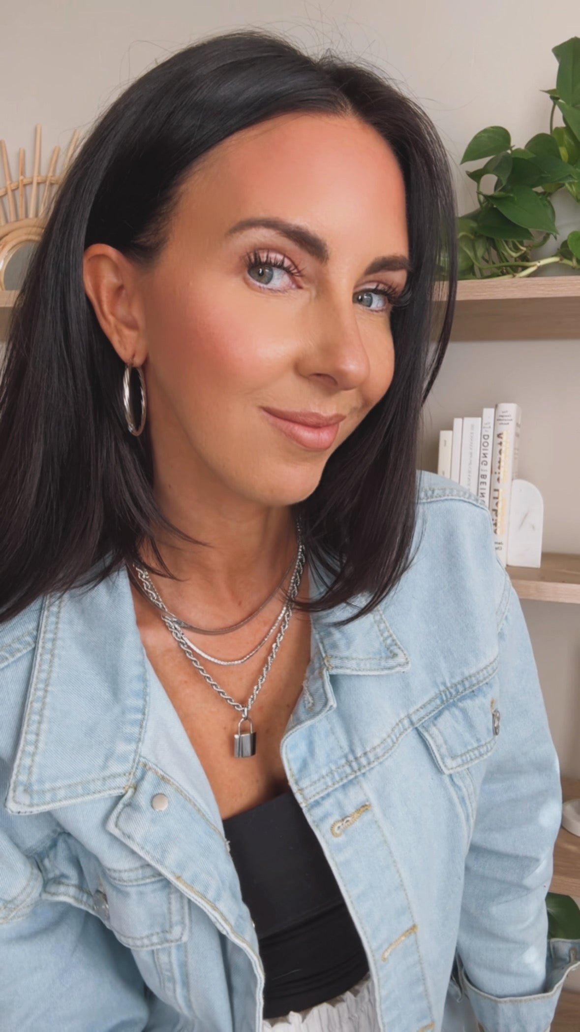 Slick Silver Chain Necklace