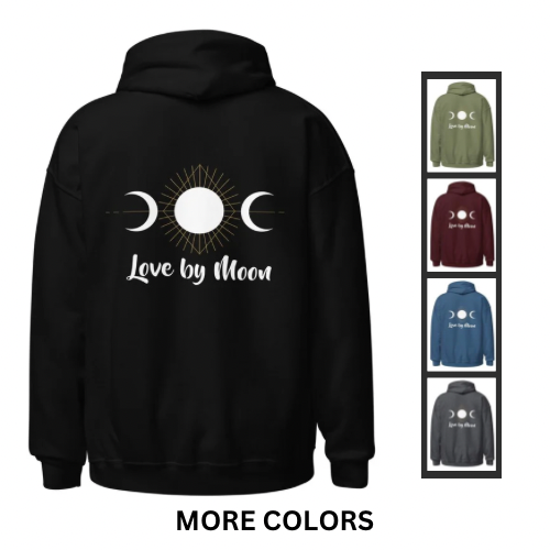 Signature Love By Moon Unisex Hoodie