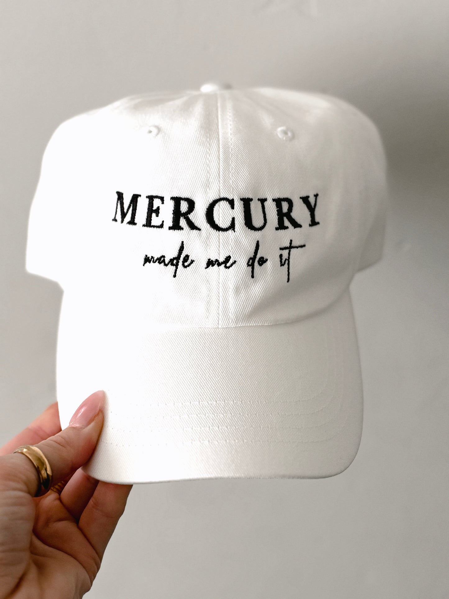 Mercury Made Me Do It