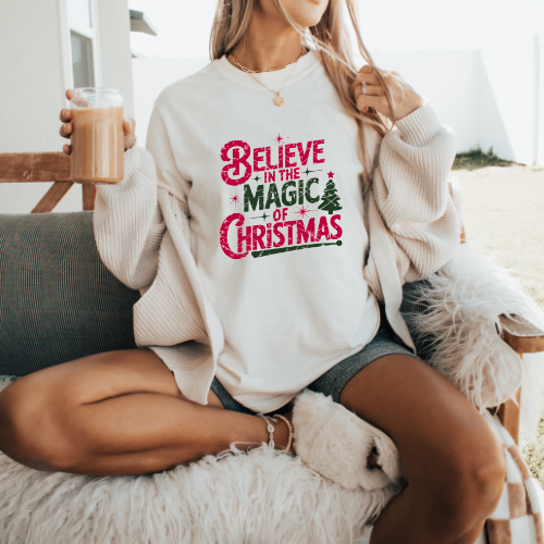 Believe In The Magic Of Christmas Tee