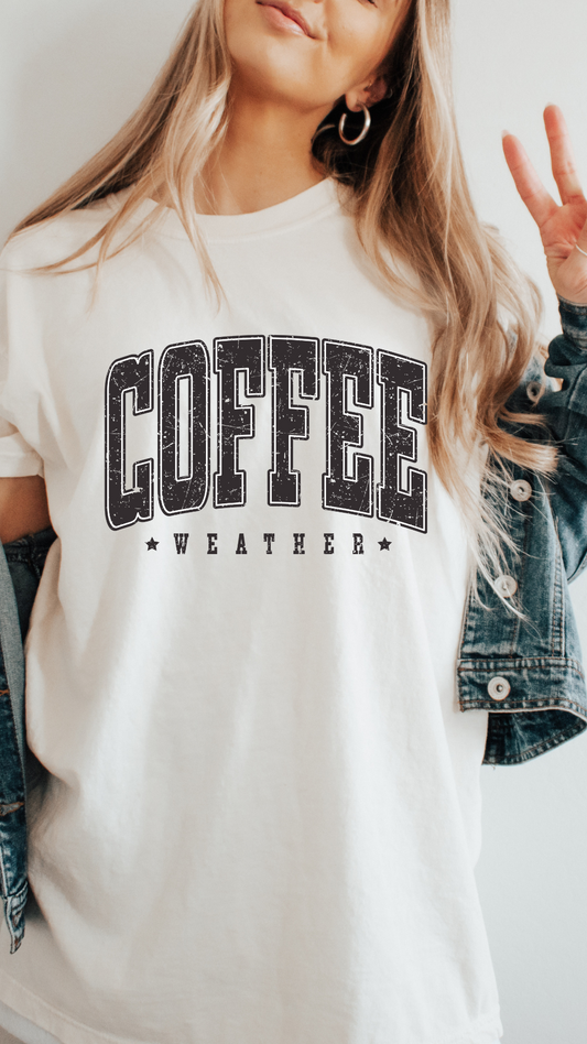 Coffee Weather Ivory Tee