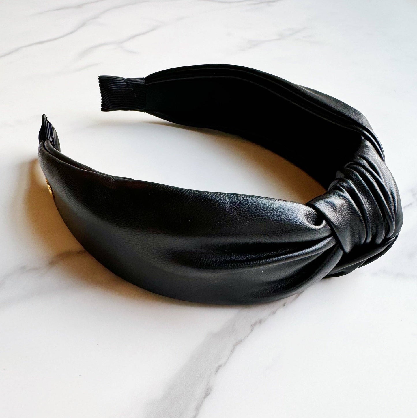 Better In Leather Knotted Headband