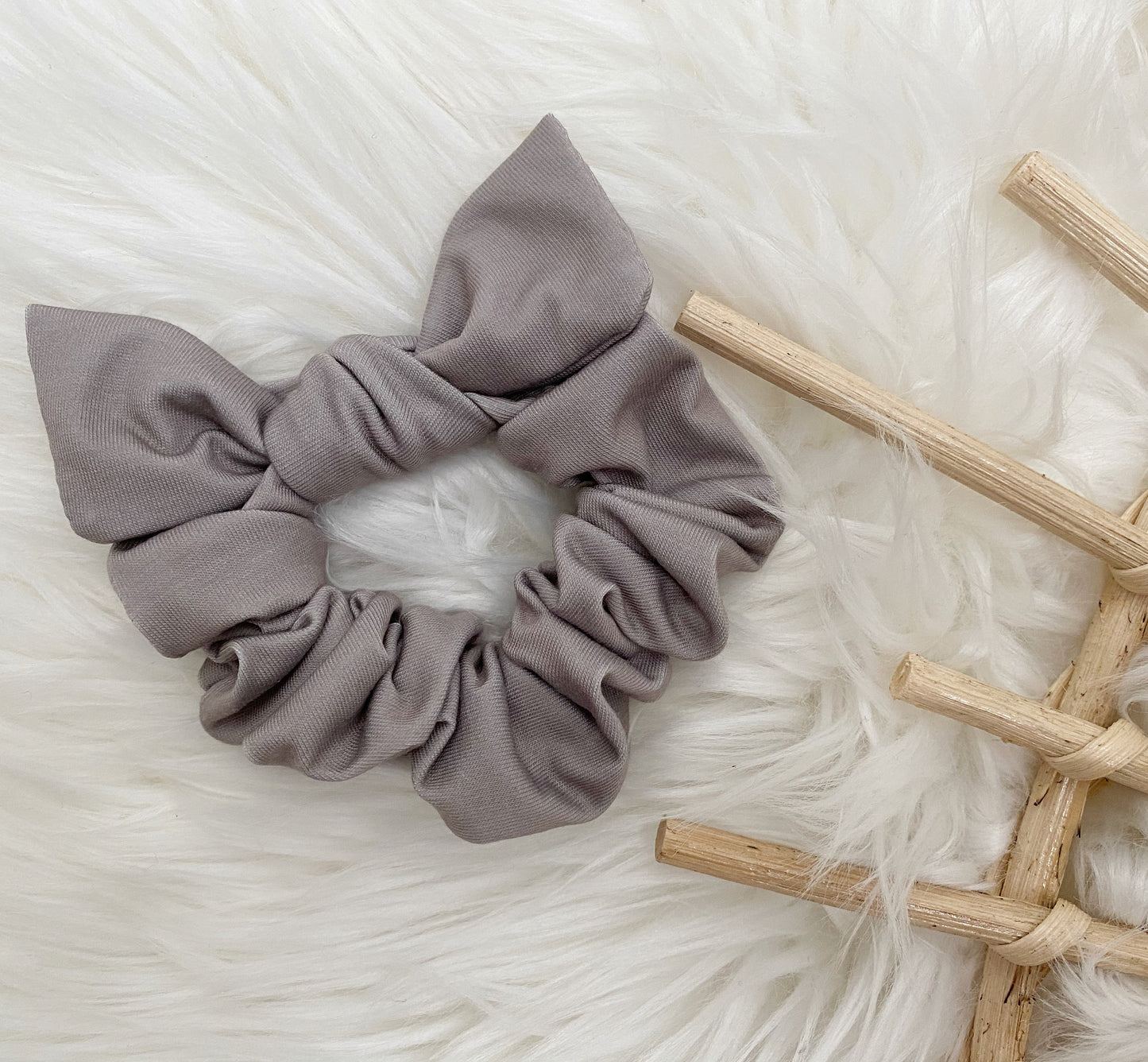 Taupe Scrunchie