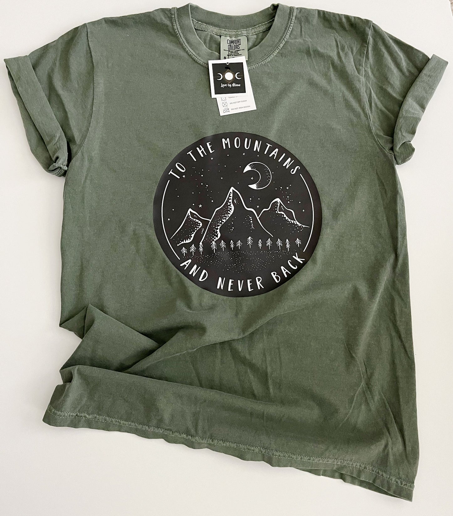 To The Mountains Tee