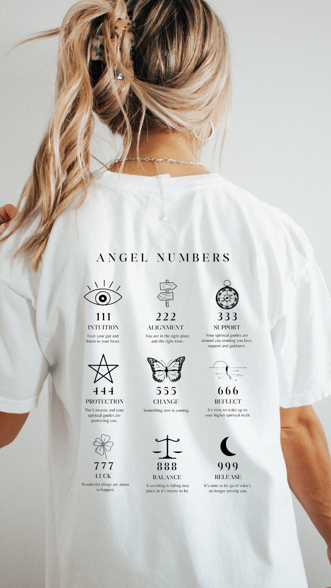 Angel Numbers Graphic Tee